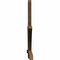 Ekena Millwork Davenport Rough Sawn Timber Gable Bracket, Western Red Cedar, 108"W x 68"H x 4"D x 4"F, 15/12 Pitch GBW108X68X0404DAV00RWR - alternate 4